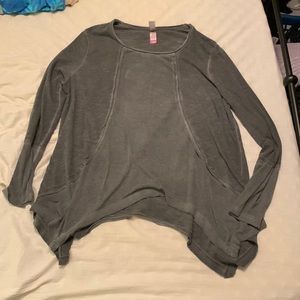 No Boundaries Grey long sleeve top